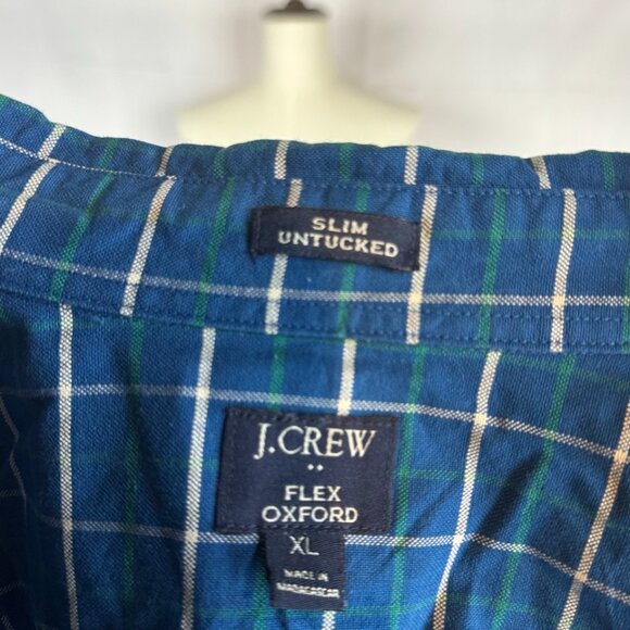 Mens J Crew Button Down Flex Oxford Shirt Size XL - Picture 2 of 2